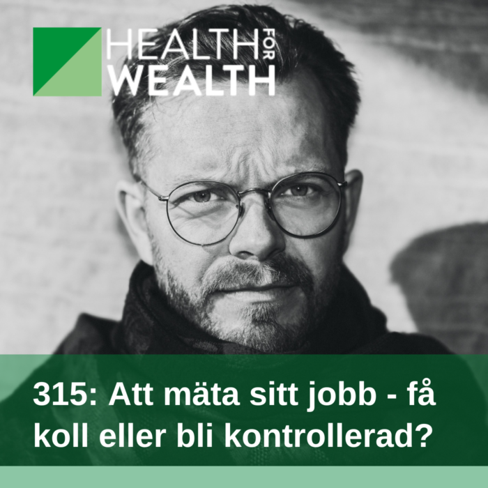 Porträtt av man med glasögon - Anders Teglund - Health for wealth